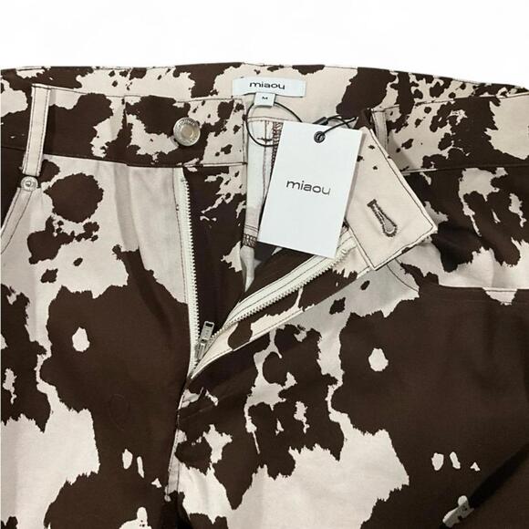 NWT MIAOU x Revolve | SZ M | Coastal Cowgirl Mid Rise Straight Leg Jeans Pants - Picture 10 of 11